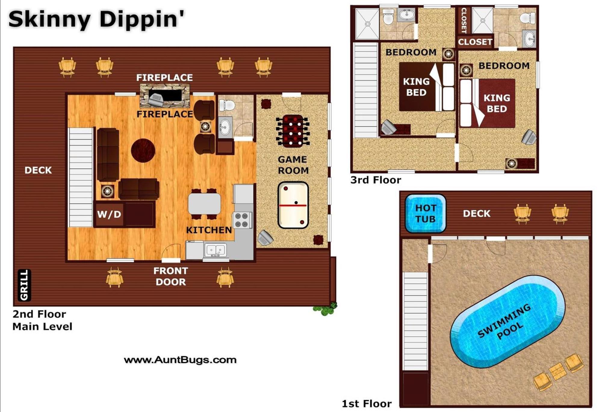 Skinny Dippin' #261 비둘기 포지 외부 사진